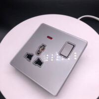 15A switched socket - CE-3PI-027