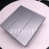 3 gang 1 way plate switch - CE-3G-018